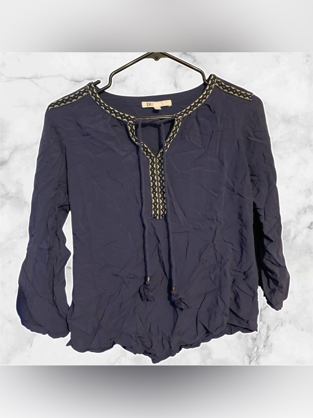 “DR2” Long Sleeve Blouse